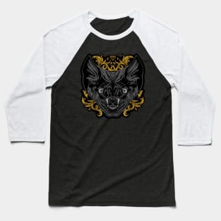 Ornamental Bat Head Baseball T-Shirt